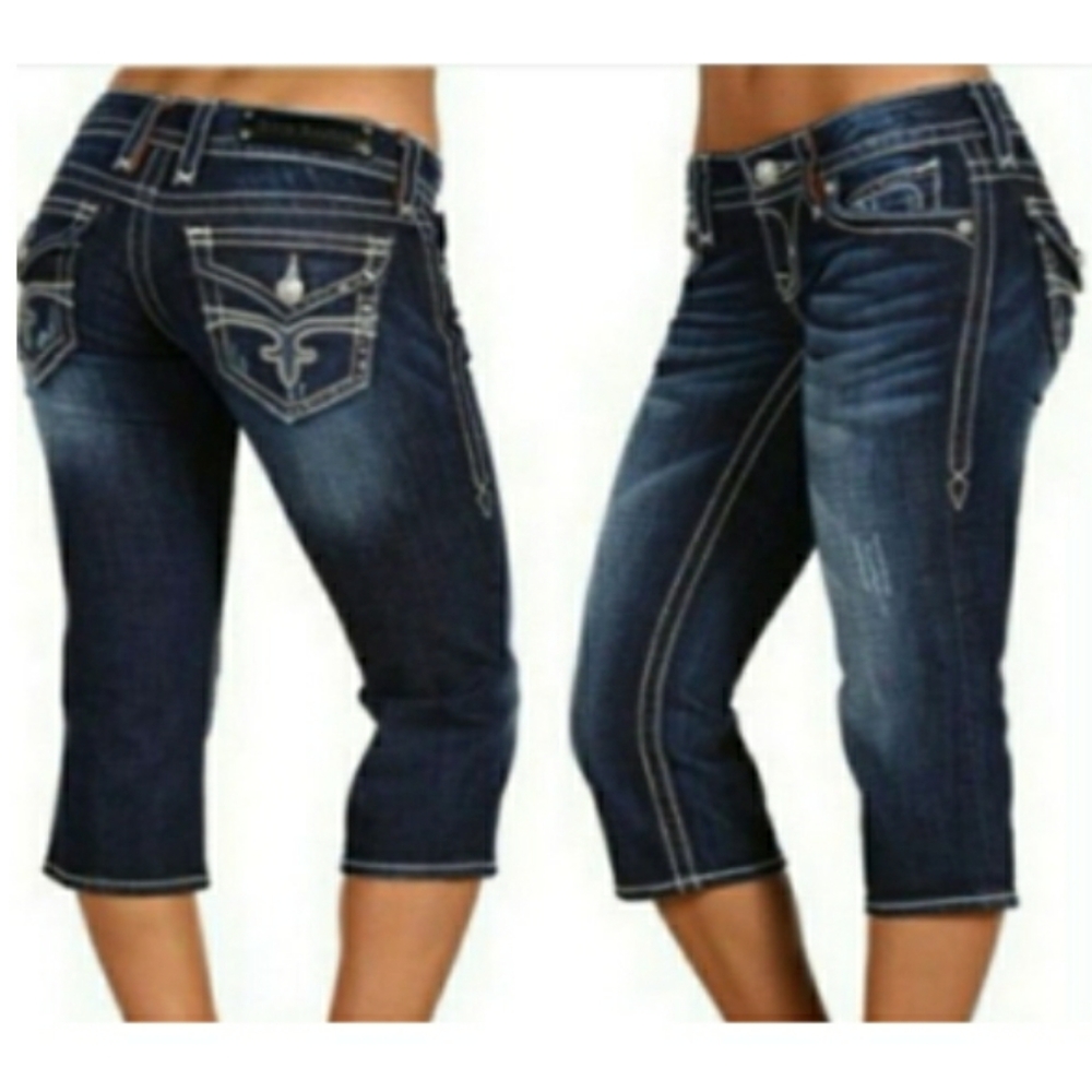 Rock Revival cropped Jeans